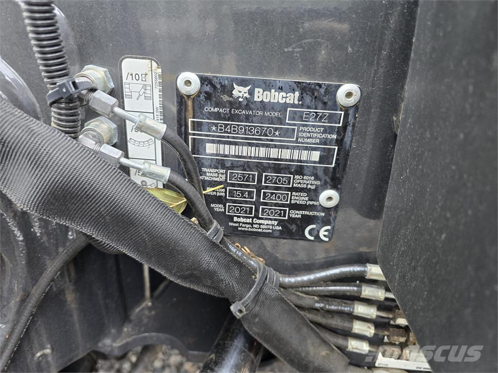 Bobcat E27z Мини екскаватори < 7 т