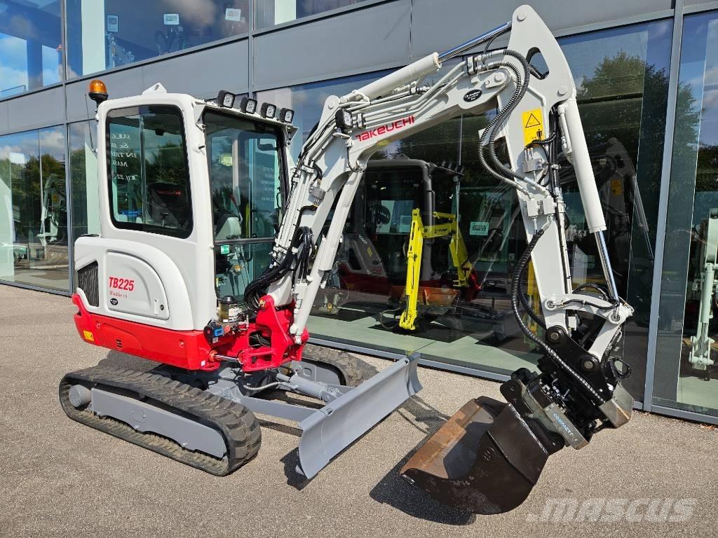 Takeuchi TB 225 Мини екскаватори < 7 т
