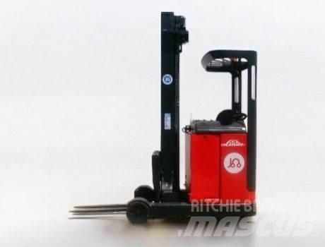 Linde R14 Ретрак/ Високоповдигач с изместване на вилката напред