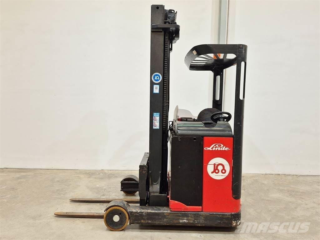 Linde R14 Ретрак/ Високоповдигач с изместване на вилката напред