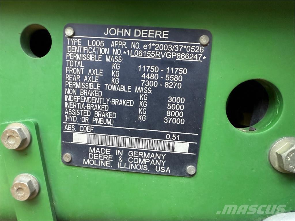John Deere 6155R Селскостопанство - Други
