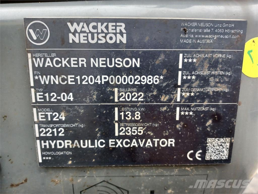 Wacker Neuson ET24 Верижен екскаватор