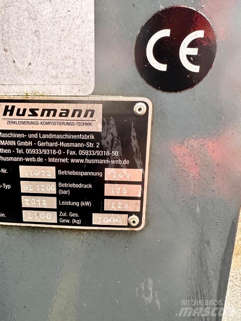 Husmann BZ1200 Машини за цепене и рязане на дърва
