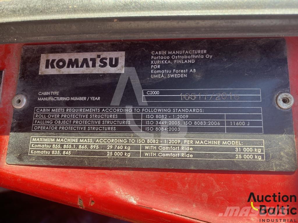 Komatsu 895 Форуардери