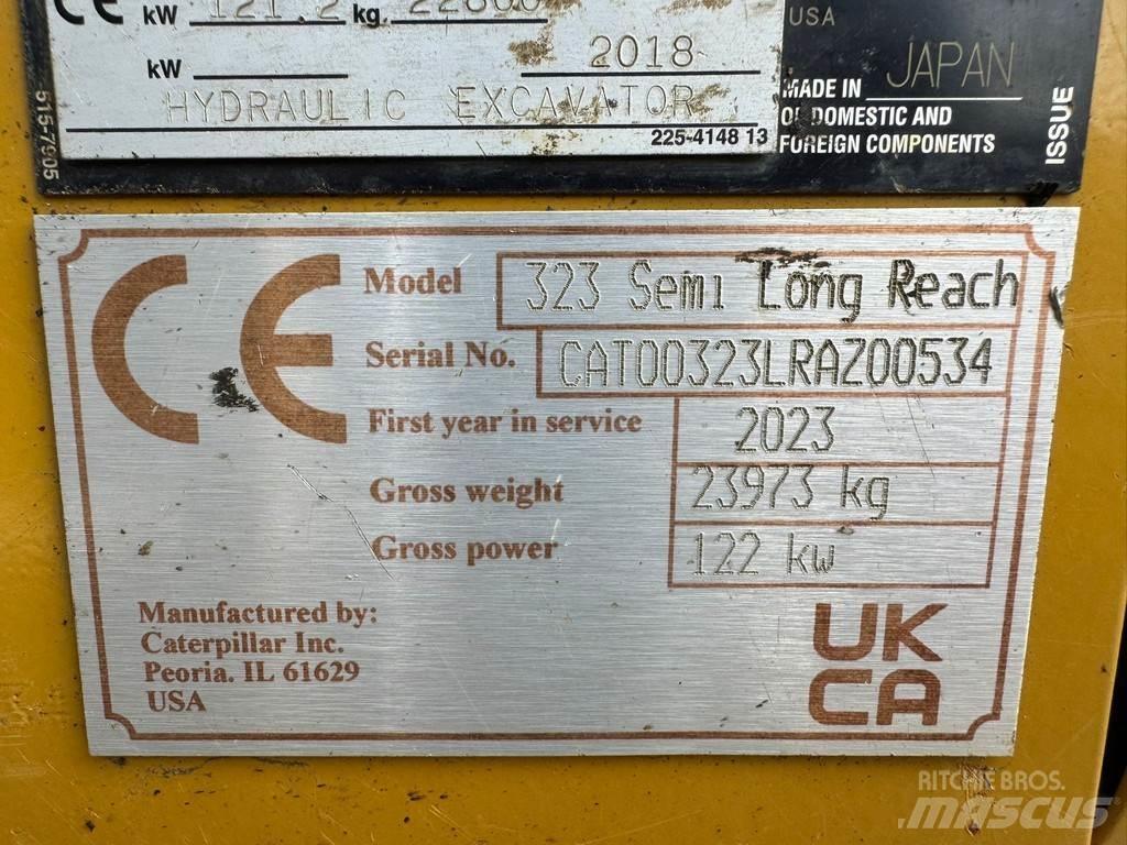 CAT 323 07A Верижен екскаватор