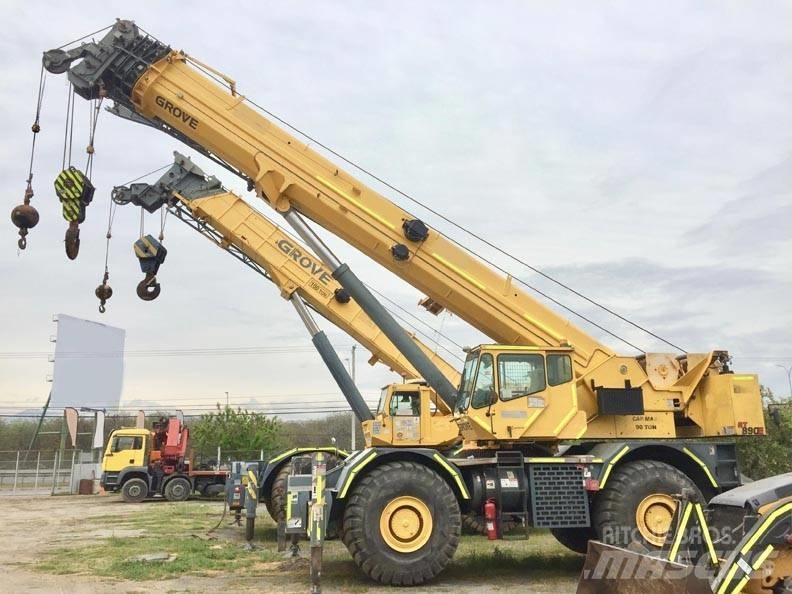 Grove RT 890 E Всъдеходни кранове