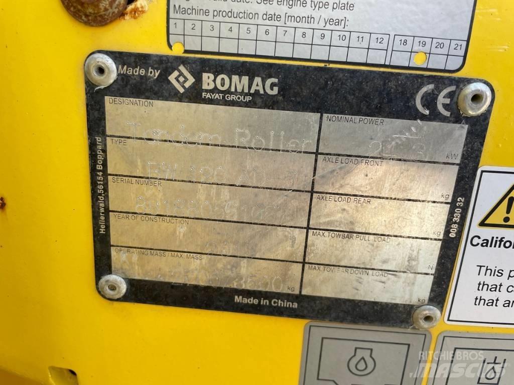 Bomag BW 120 AD-5 Двойни барабанни ролки
