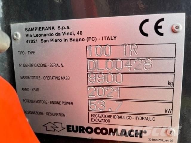 Eurocomach 100TR Мини екскаватори < 7 т