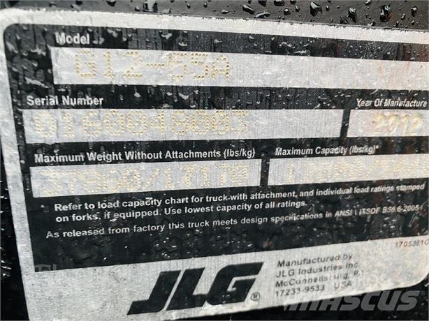 JLG G 12-55 A Телескопични товарачи
