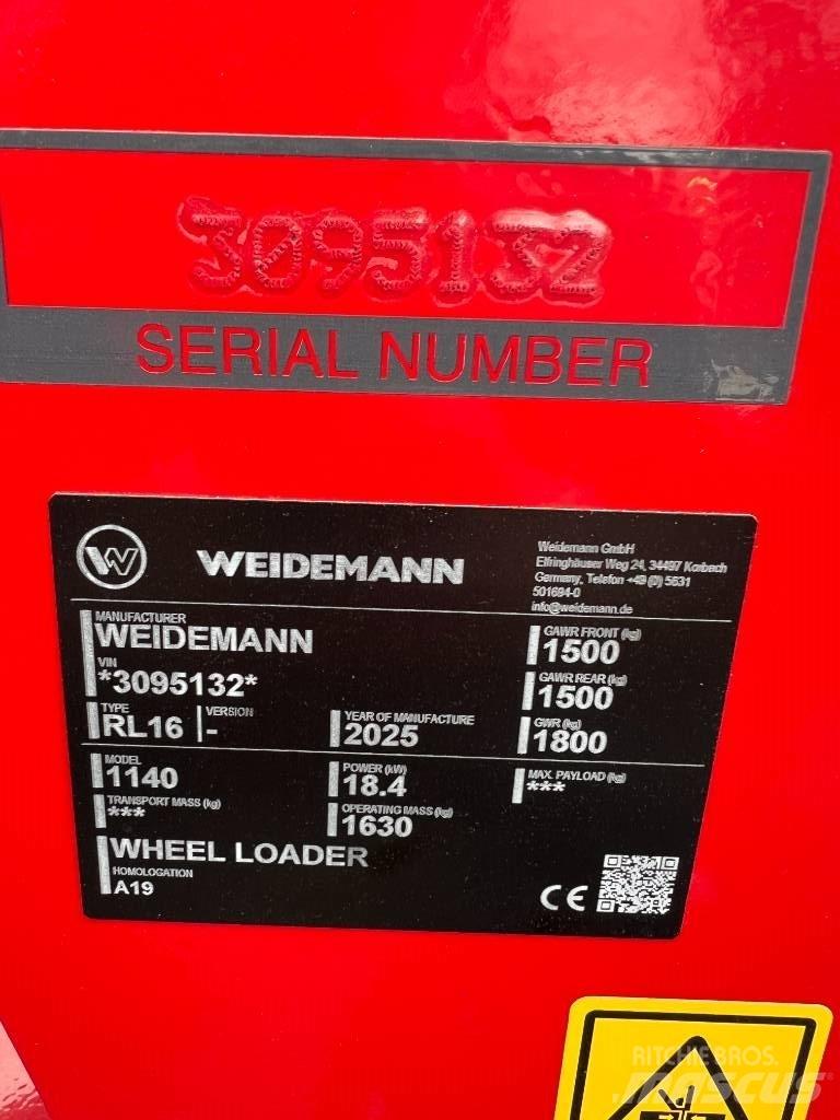 Weidemann 1140 Многофункционални товарачи