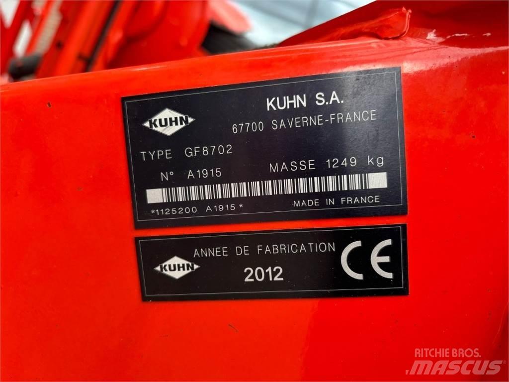 Kuhn GF 8702 Гребла и сенообръщачки