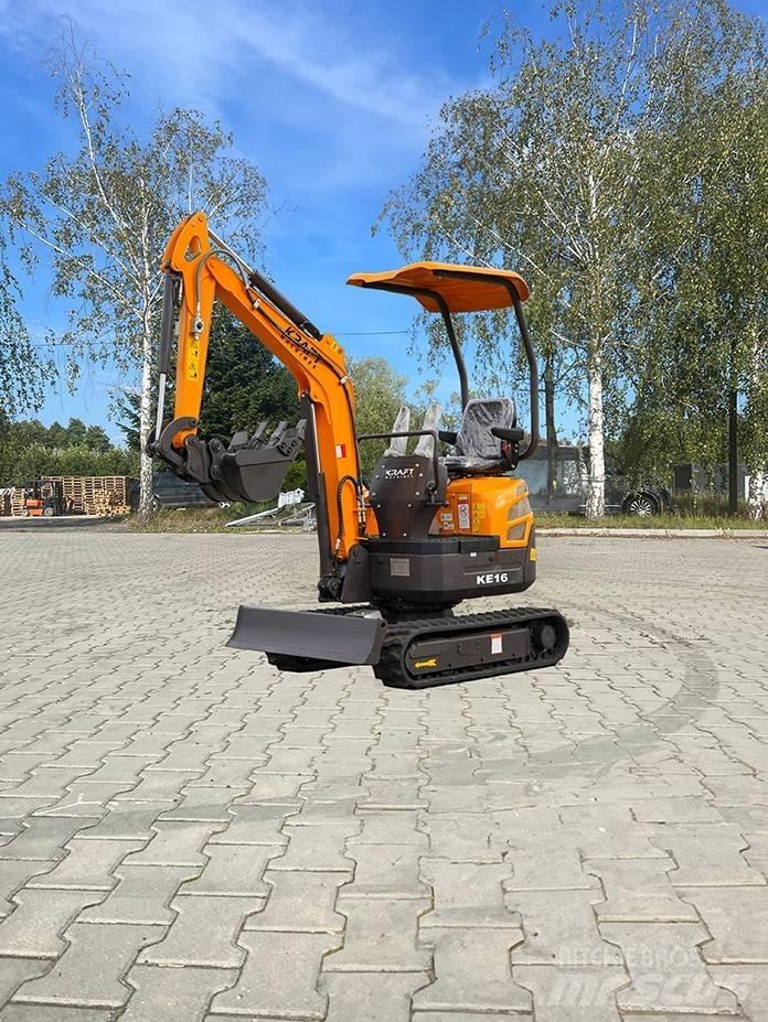Kraft KE16 Мини екскаватори < 7 т