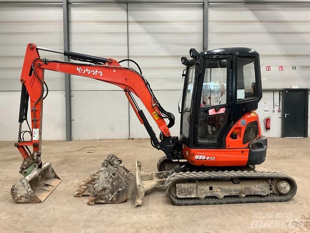 Kubota U 35-3 A 3 Мини екскаватори < 7 т