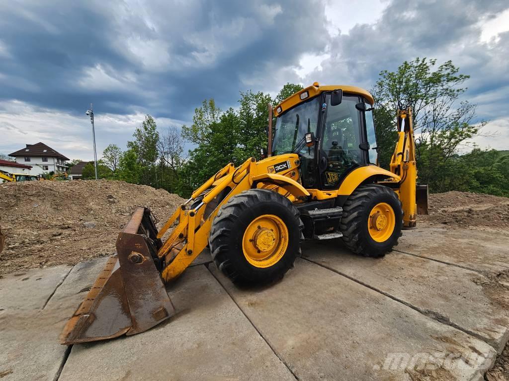 JCB 3CX SUPER, 4CX Товарач със заден ексватор