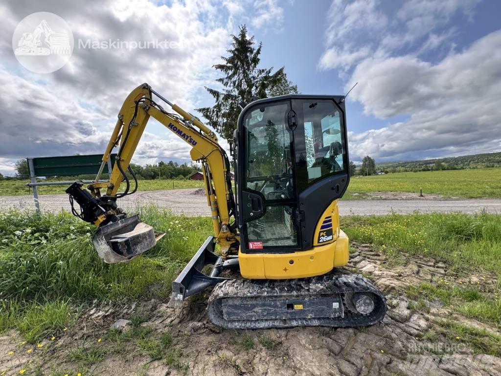 Komatsu PC 26 MR Мини екскаватори < 7 т