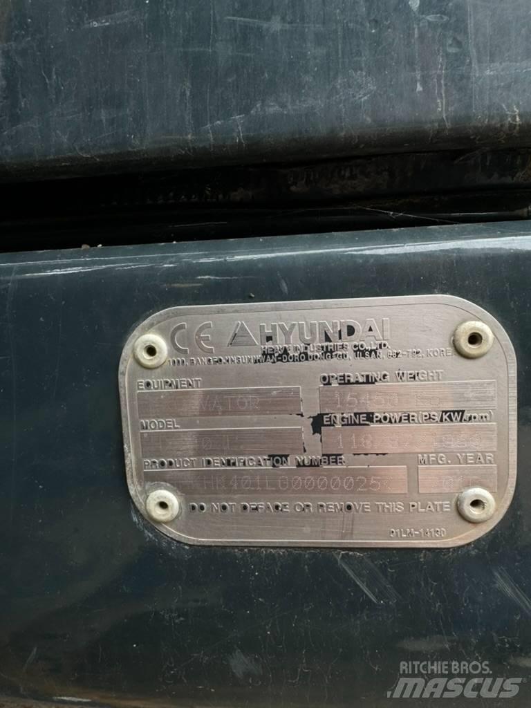 Hyundai HX 140L Верижен екскаватор