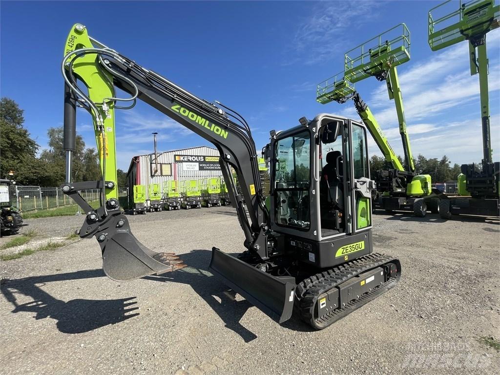 Zoomlion ZE35GU Мини екскаватори < 7 т