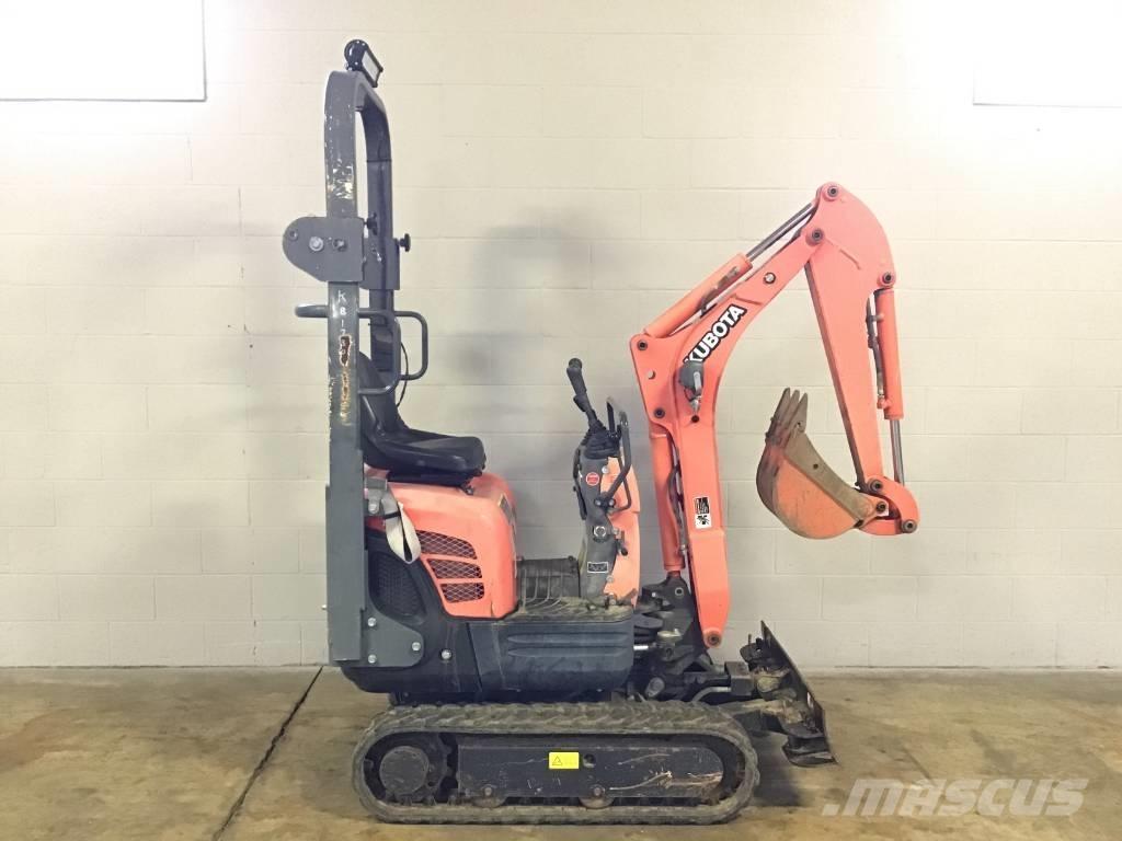 Kubota K 008-3 Мини екскаватори < 7 т