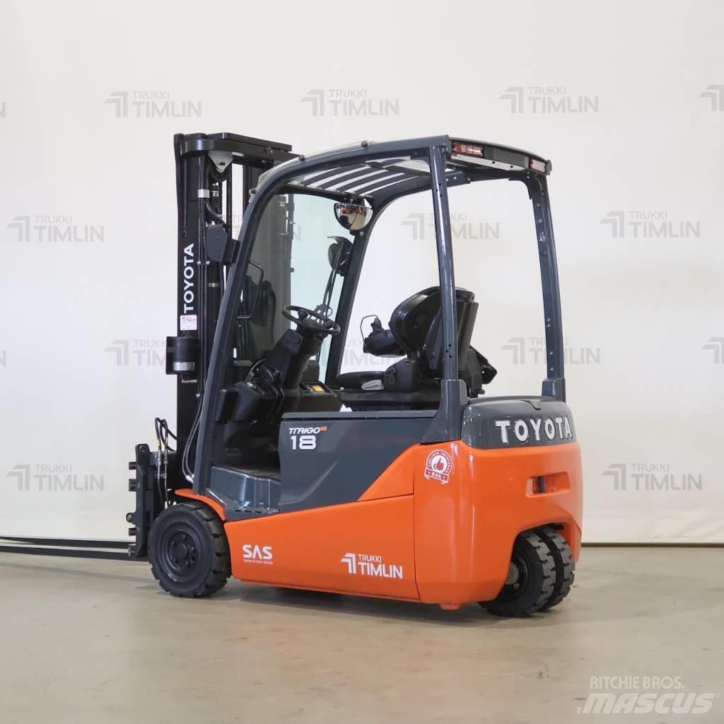 Toyota 8FBE18T Електрически вилични кари-повдигачи