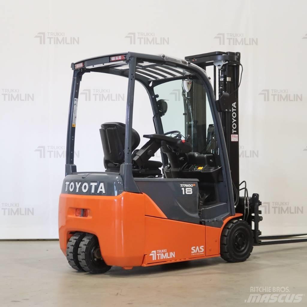 Toyota 8FBE18T Електрически вилични кари-повдигачи