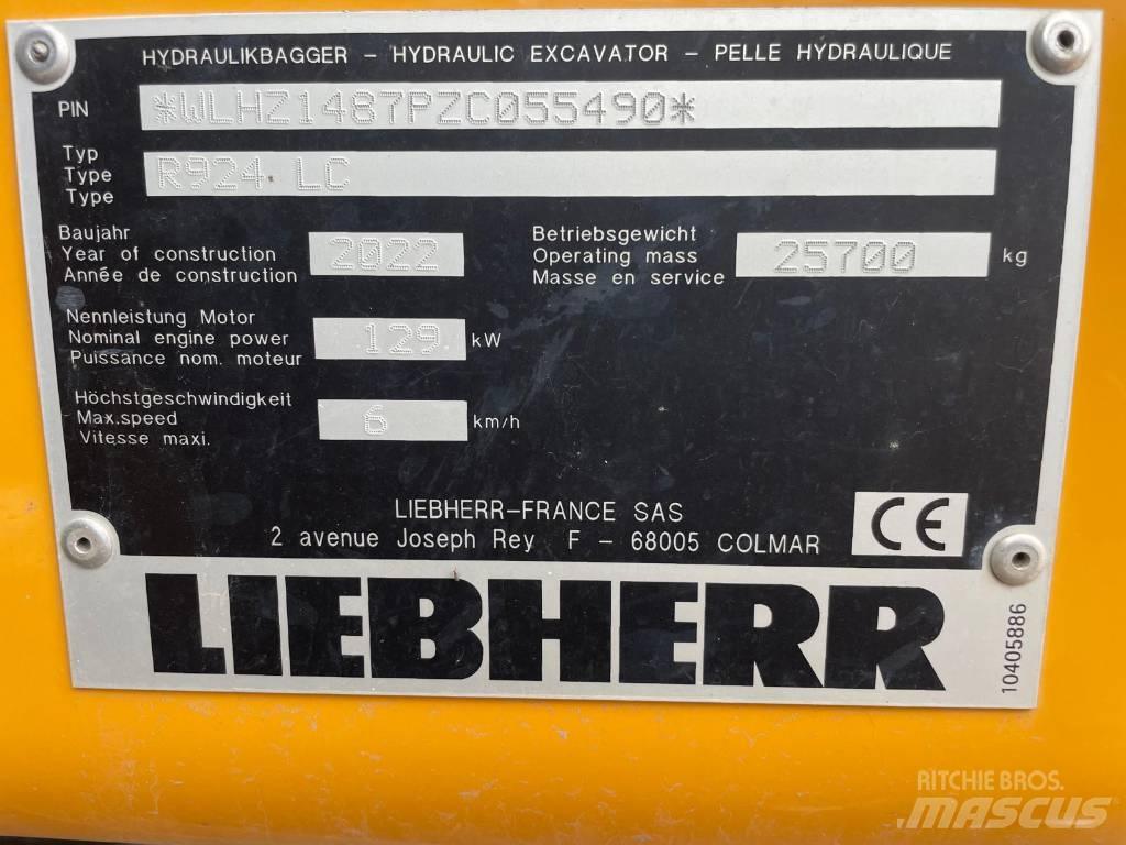 Liebherr R924 G8 Верижен екскаватор