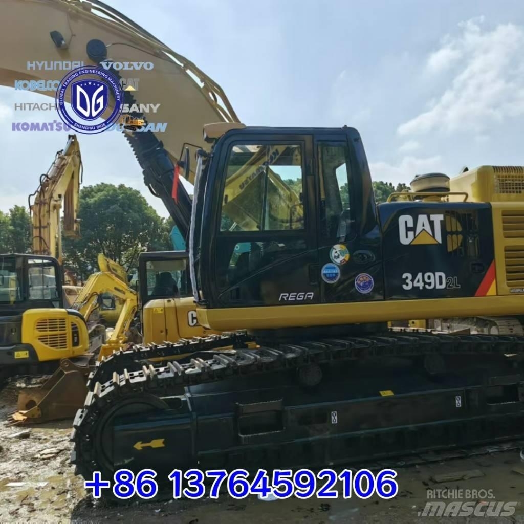 CAT 349D Верижен екскаватор