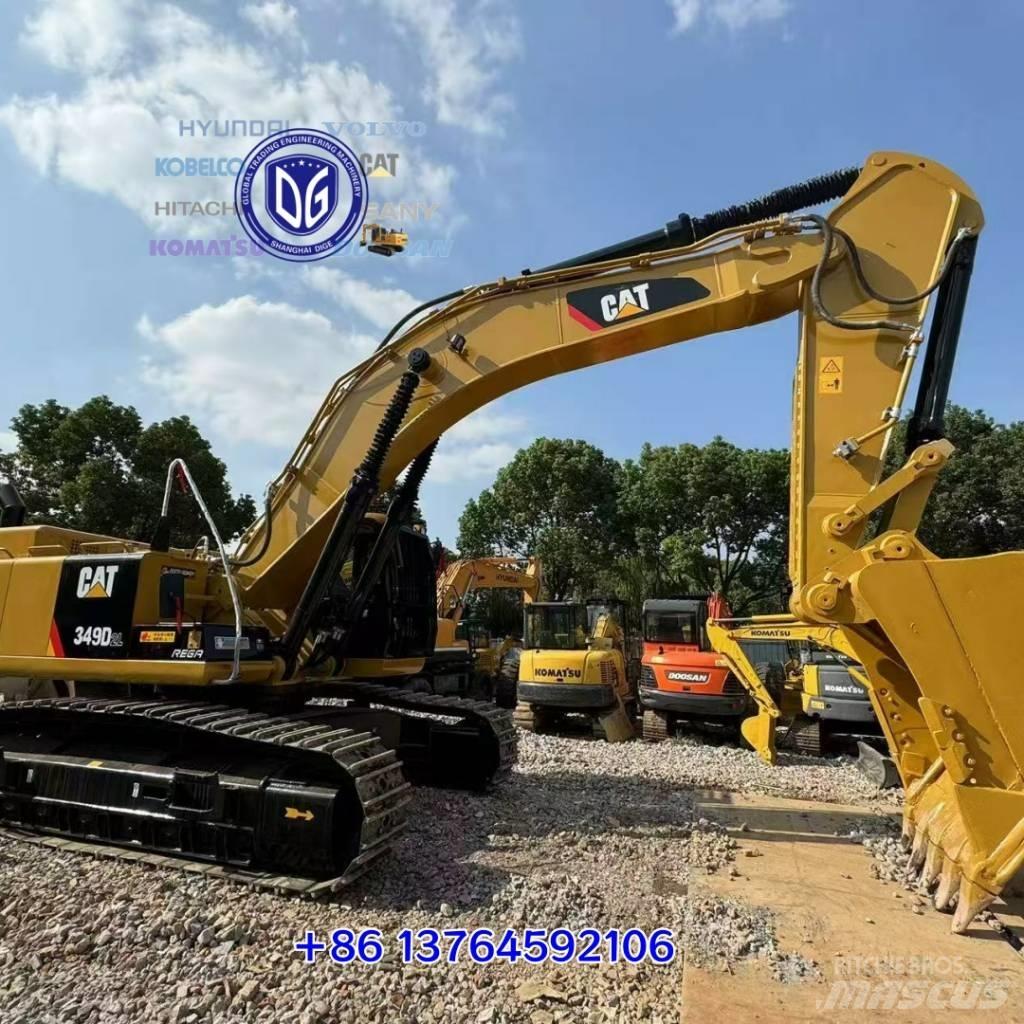 CAT 349D Верижен екскаватор