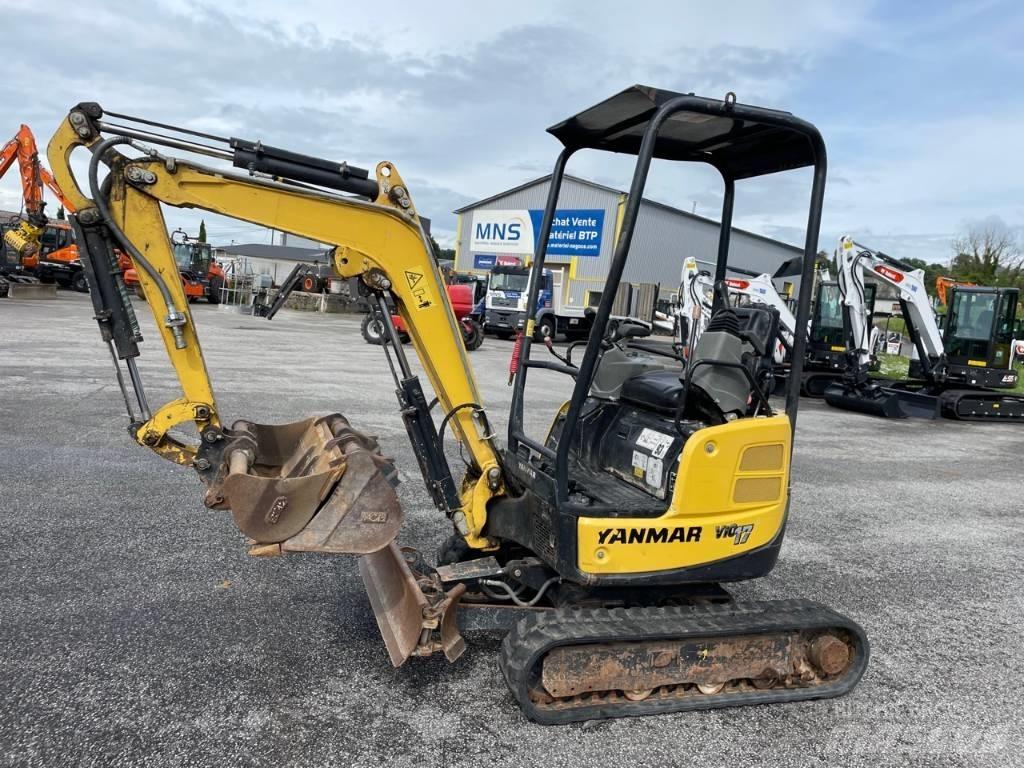 Yanmar Vio 17 U Мини екскаватори < 7 т