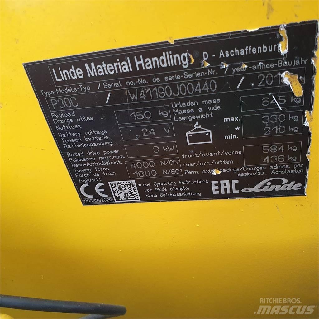 Linde P30C Валачещи камиони