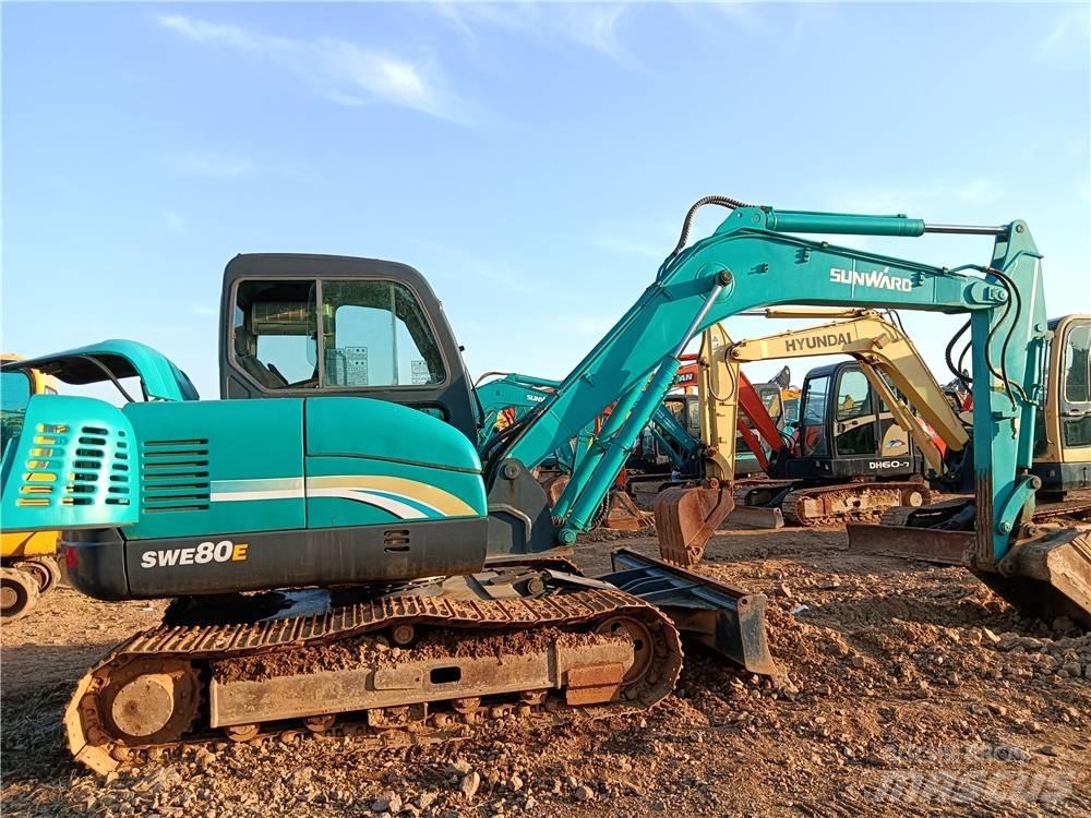 Sunward SWE80E Верижен екскаватор