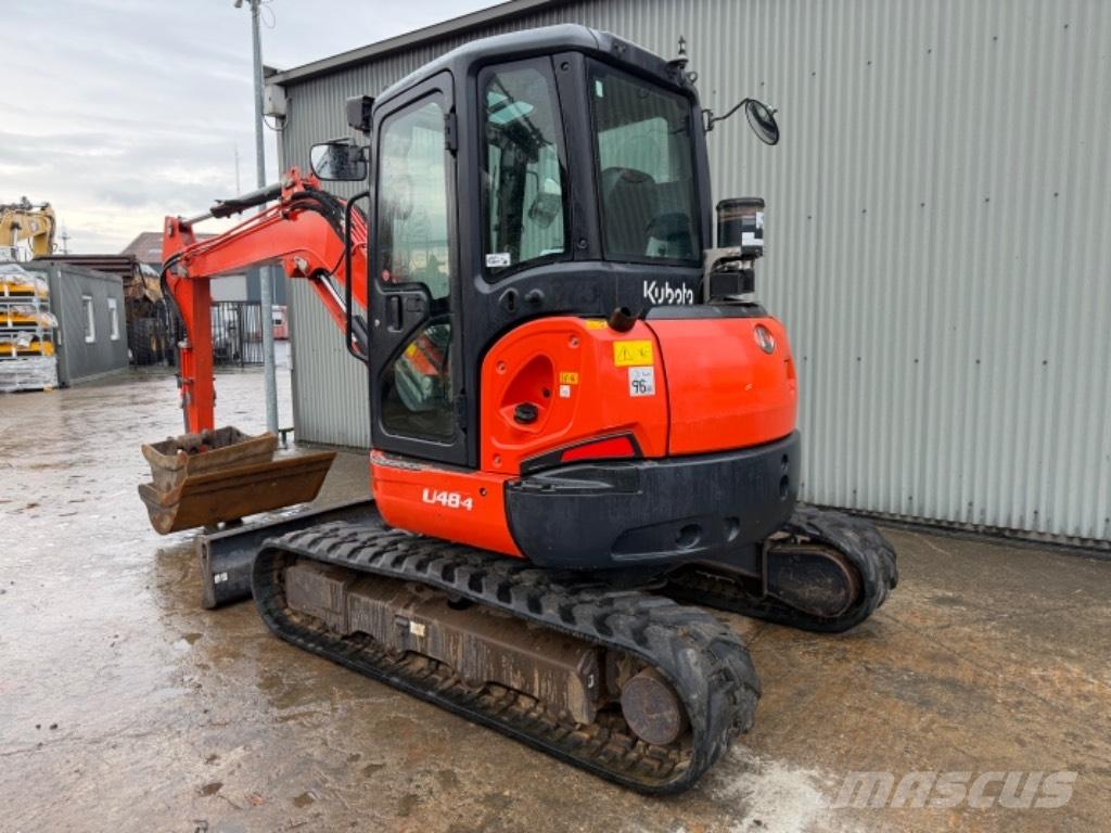 Kubota U 48-4 Мини екскаватори < 7 т