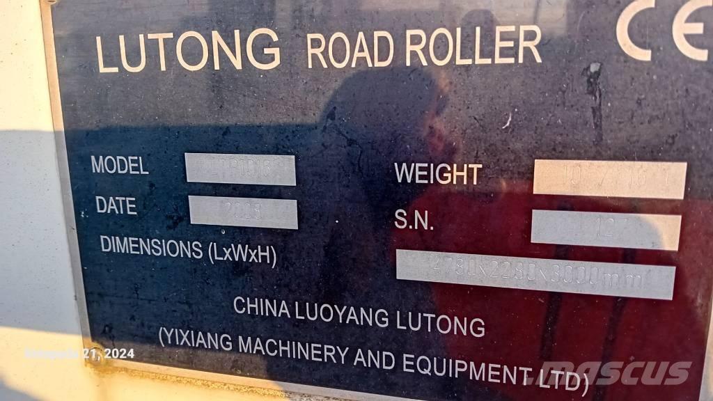 Lutong LTP 1016 Пневматични гумени  ролки
