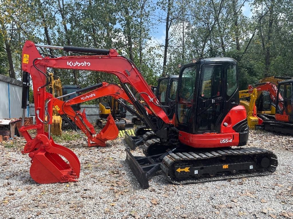 Kubota U 55-4 Мини екскаватори < 7 т