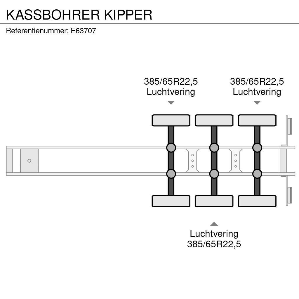 Kässbohrer KIPPER Самосвални полуремаркета
