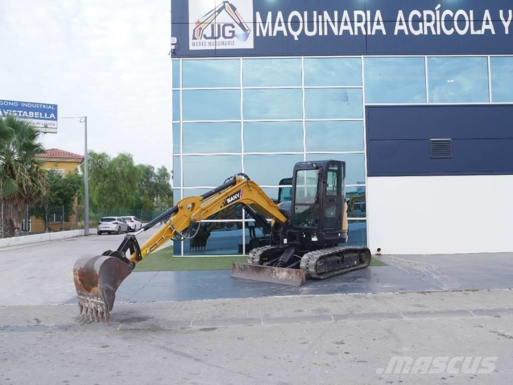 Sany SY 50 U Мини екскаватори < 7 т