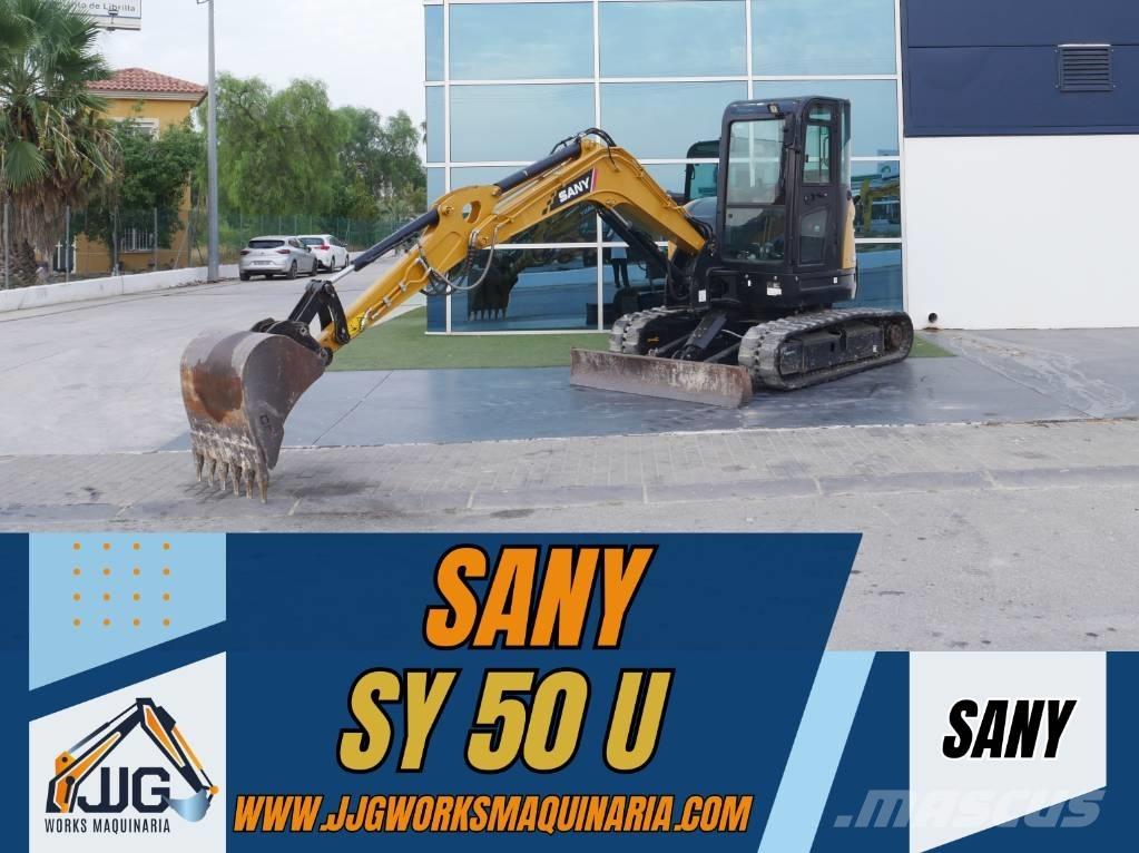 Sany SY 50 U Мини екскаватори < 7 т