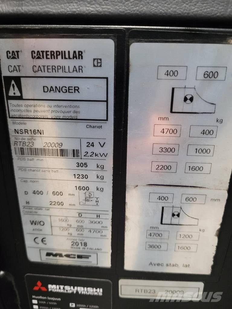 CAT NSR 16NI Самоходни товарачи