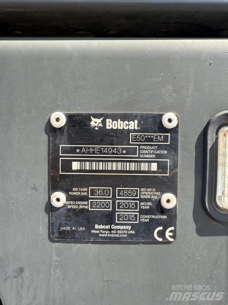 Bobcat E 50 EM Мини екскаватори < 7 т