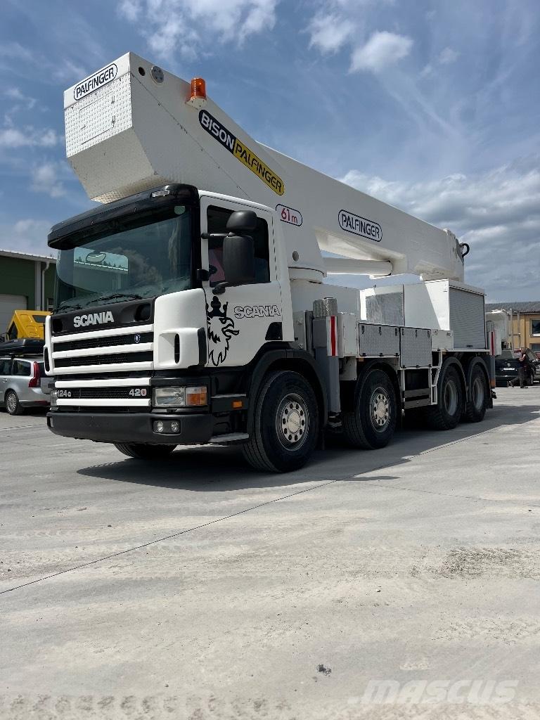 Scania 124 G 420 Автокранове