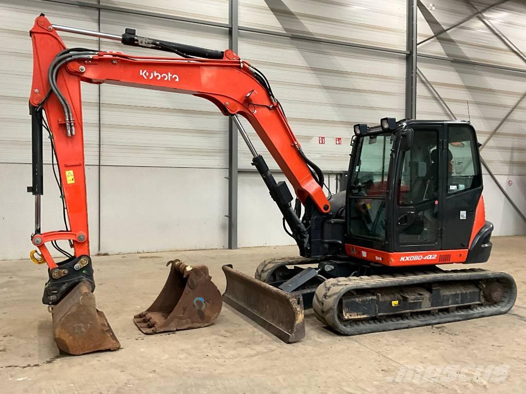 Kubota KX 080-4 A 2 Средни екскаватори 7т - 12т