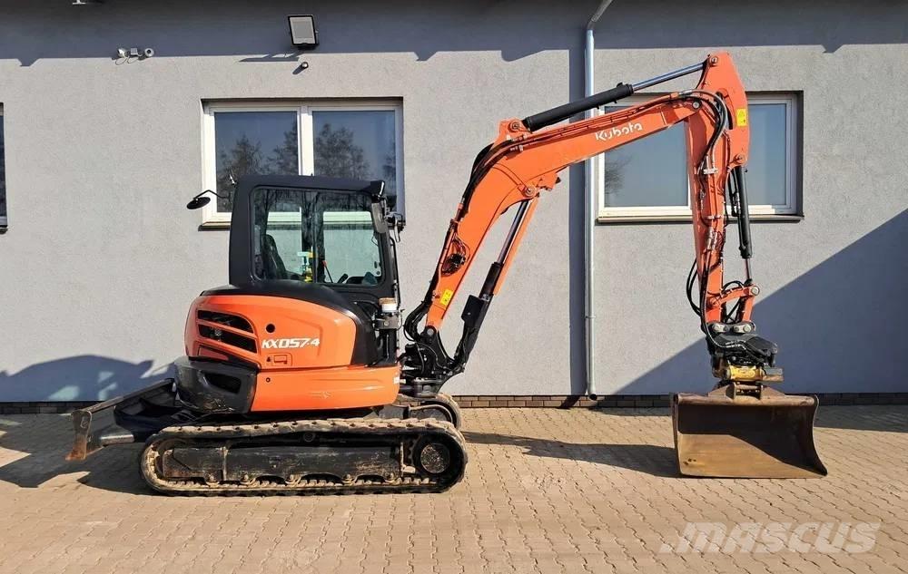 Kubota KX 057-4 Мини екскаватори < 7 т