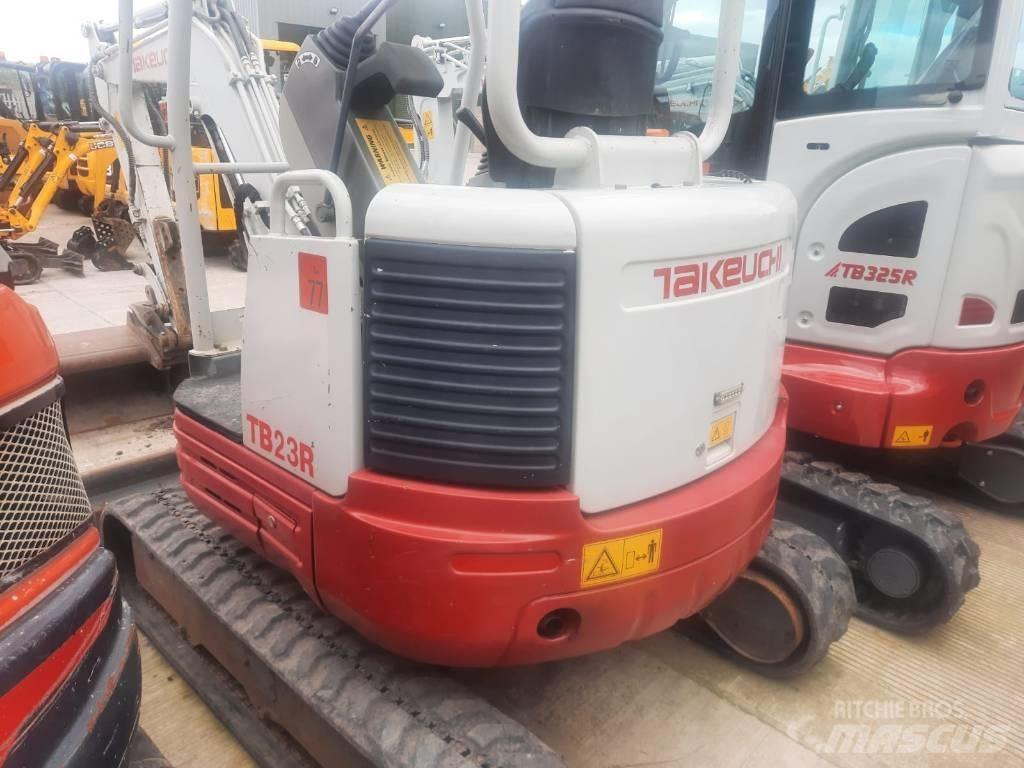 Takeuchi TB23R Мини екскаватори < 7 т