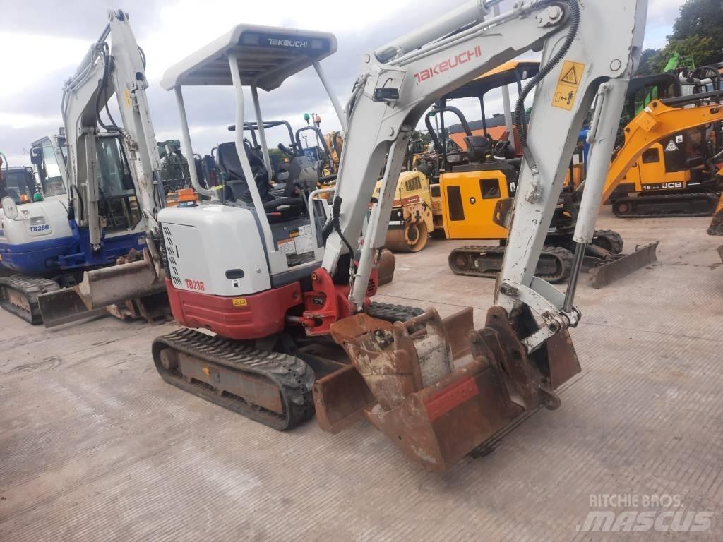 Takeuchi TB23R Мини екскаватори < 7 т