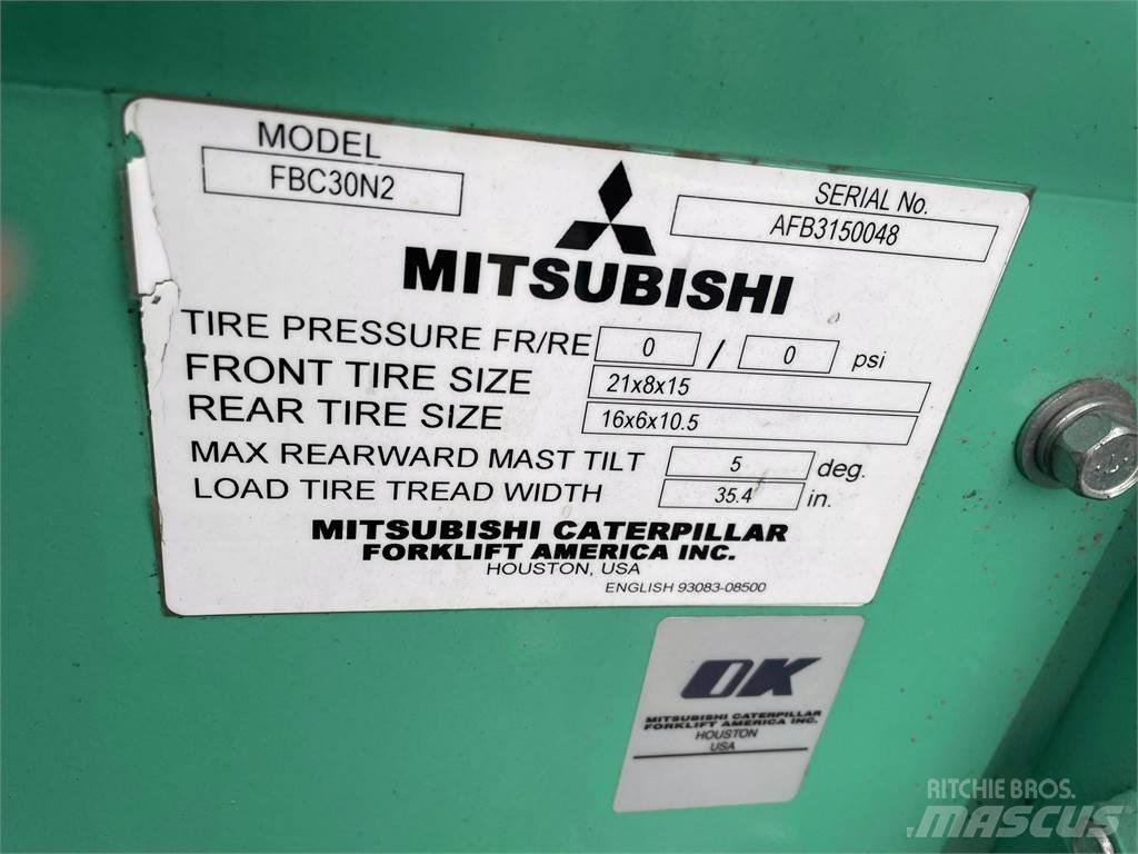 Mitsubishi FBC30N Електрически вилични кари-повдигачи