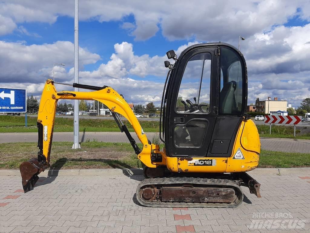 JCB 8018 Мини екскаватори < 7 т