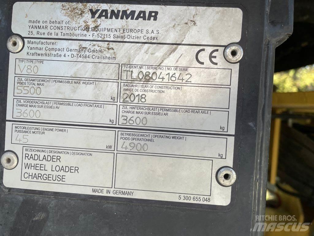 Yanmar V80 Колесни товарачи