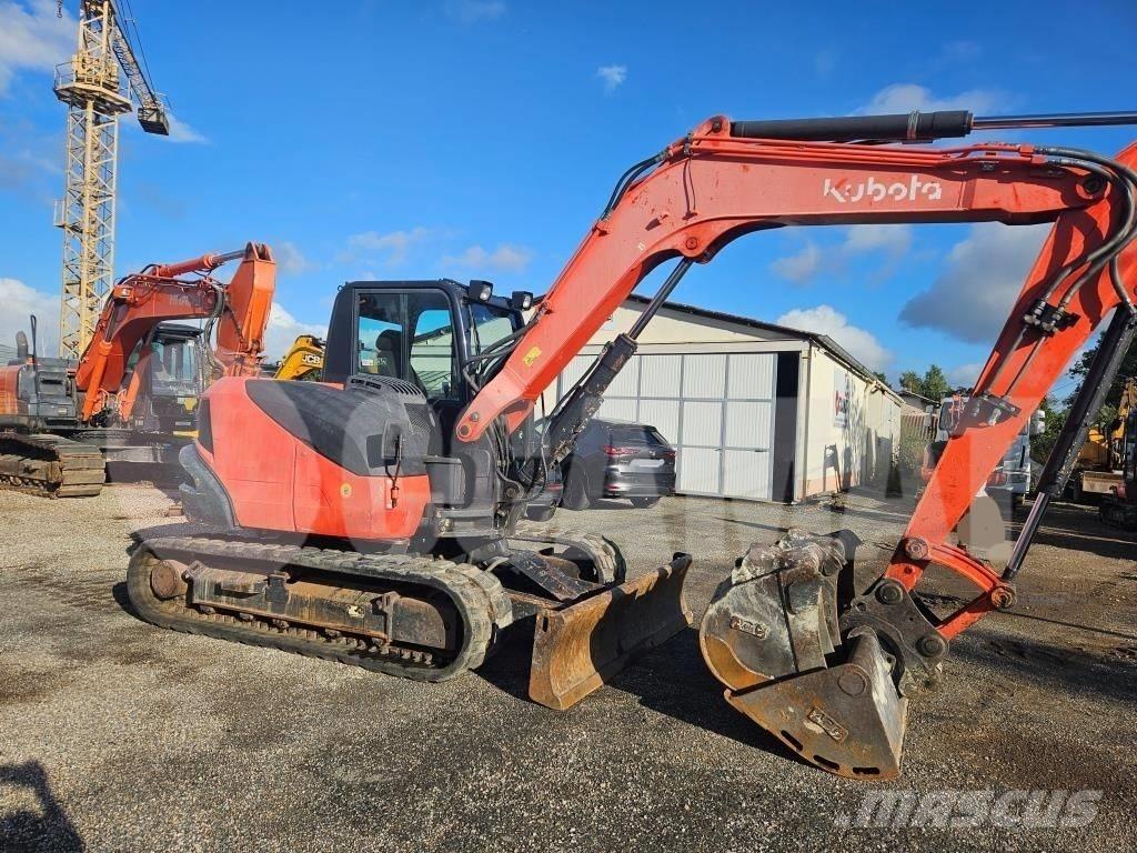 Kubota KX 080-4 Средни екскаватори 7т - 12т