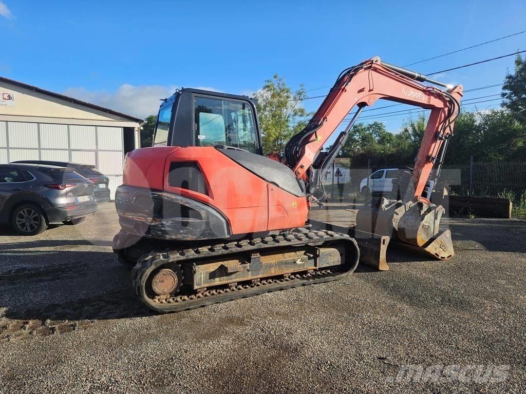 Kubota KX 080-4 Средни екскаватори 7т - 12т