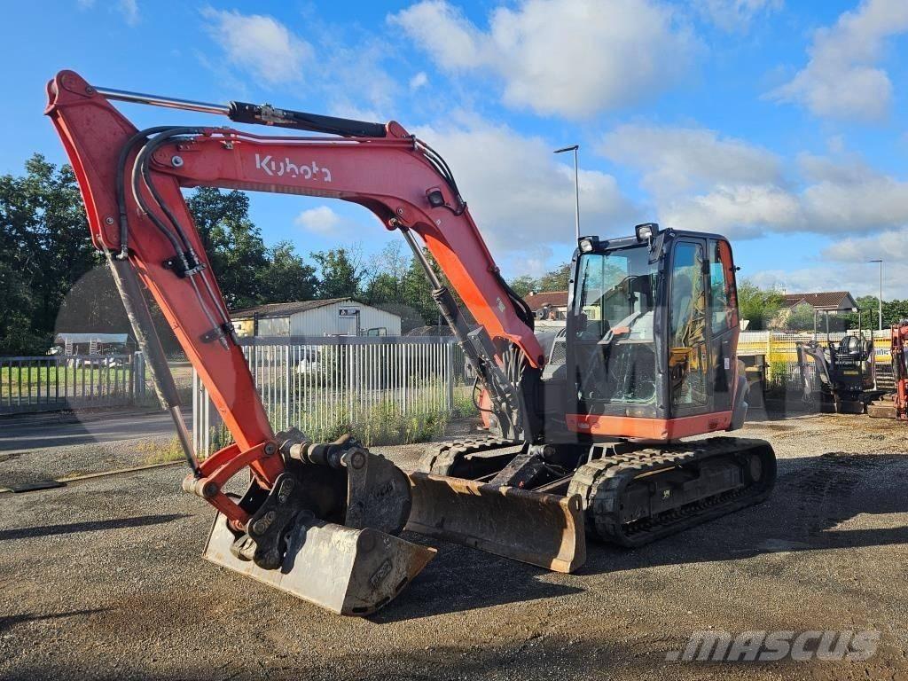 Kubota KX 080-4 Средни екскаватори 7т - 12т