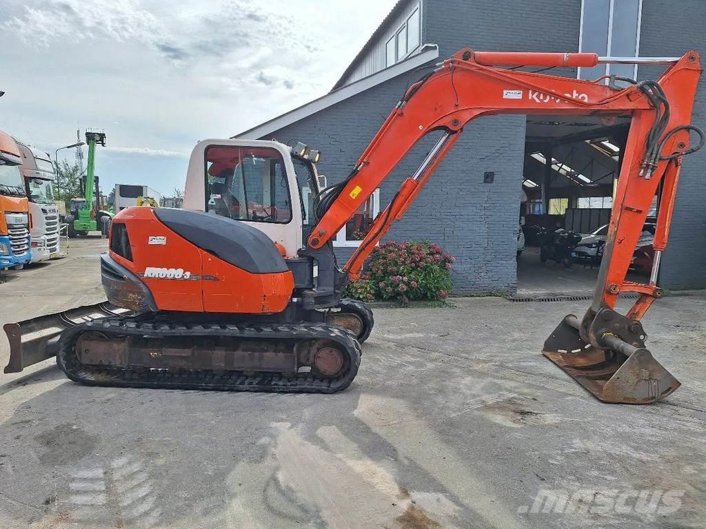 Kubota KX080 Средни екскаватори 7т - 12т